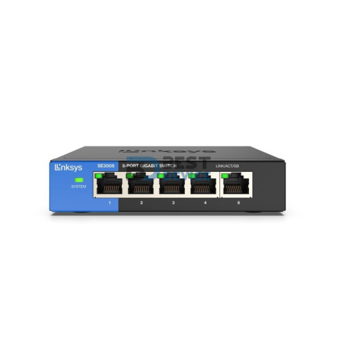 SWITCH LINKSYS SE3005 5-PORT ETHERNET GIGABIT SWITCH LINKSYS SE3005 5-PORT ETHERNET GIGABIT