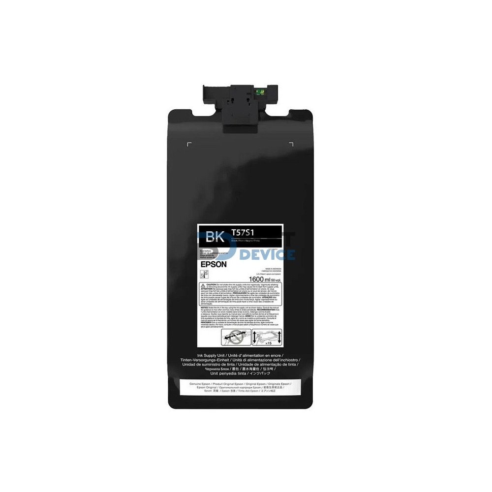 TINTA EPSON T57S120 NEGRO ULTRACHROME 1.6L TINTA EPSON T57S120 NEGRO ULTRACHROME 1.6L