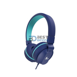AURICULAR XTECH HEADSET XTH-356 AVID KIDS /3.5MM/1JACK/AZUL