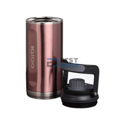 BOTELLA TÉRMICA IGLOO 1L CHUG ROSA CON MANIJA 71093