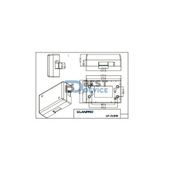 CAJA DE EMPOTRAR P/TAPA PLASTICA LANP LP-318W
