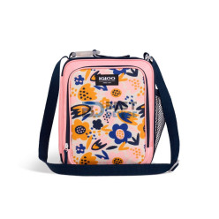 BOLSA TÉRMICA IGLOO 5 LATAS VERTICAL LUNCH FLOREADO 64303