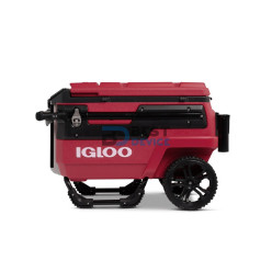 CONSERVADORA IGLOO CON RUEDAS 66L TRAILMATE JOURNEY ROJO/NEG 35066