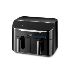 FREIDORA SIN ACEITE MULTI CON 2 GAVETAS 8L GO220 NEGRO