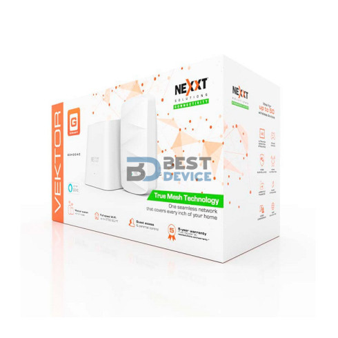 IOT NEXXT ROUTER MESH VEKTORG2400-AC LAN/2.4-5GHZ NCM-G2400P IOT NEXXT ROUTER MESH VEKTORG2400-AC LAN/2.4-5GHZ NCM-G2400P