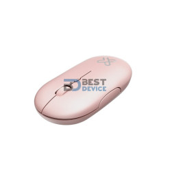 MOUSE INALÁMBRICO KLIP XTREME KMW-415PK SLIMSURFER 1600DPI/4 BOT/ROSA