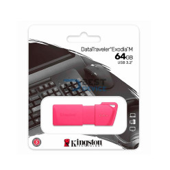 PENDRIVE KINGSTON 64GB KC-U2L64-7LN DATATRAVELER EXODIA M ROSA
