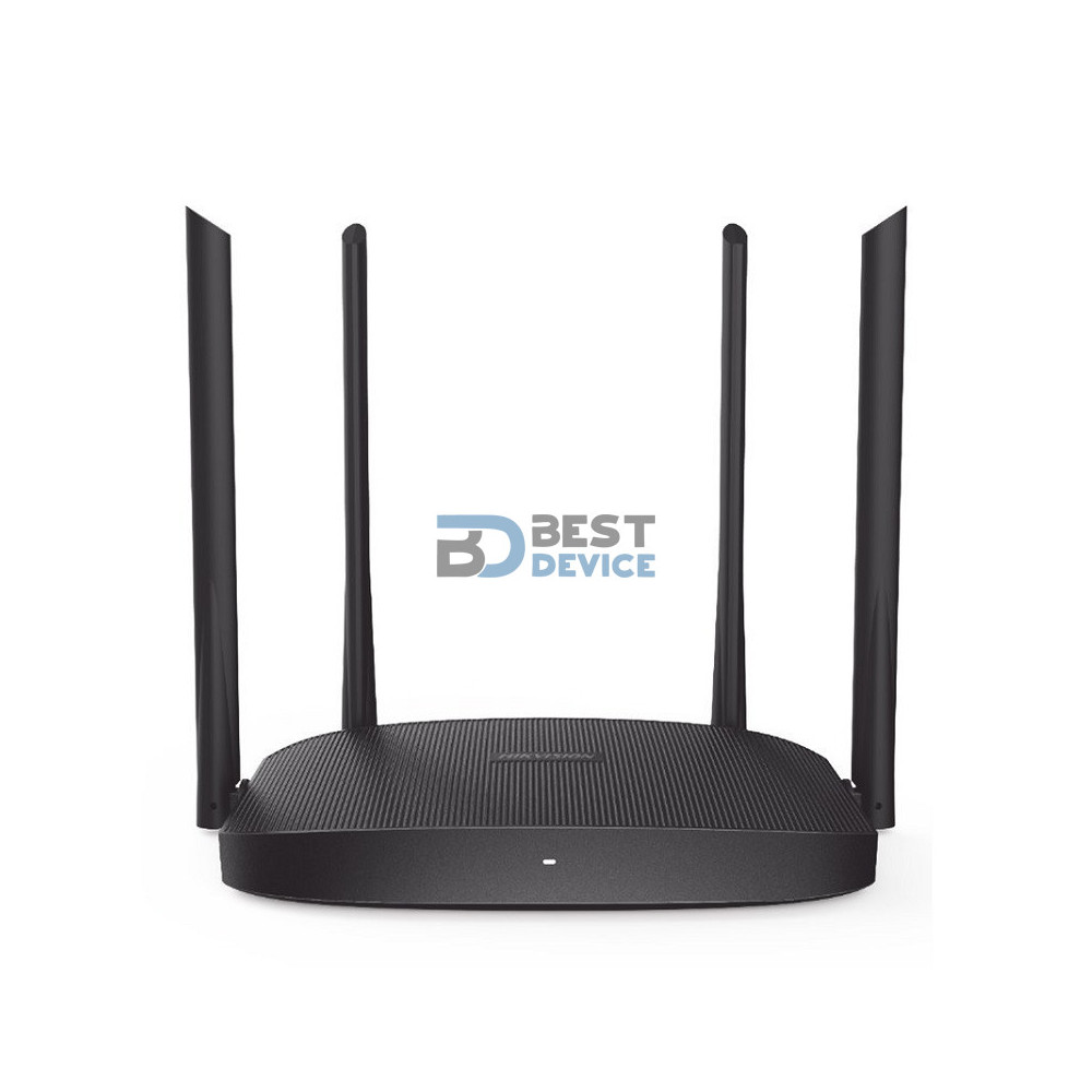 ROUTER HIKVISION DS-3WR12GC AC1200M/WIFI5/5GHZ/2.4GHZ/4 ANT/4P/1GBPS