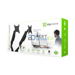 SOPORTE KLIP XTREME PARA 2 MONITORES DE 13" A 32" KMM-410