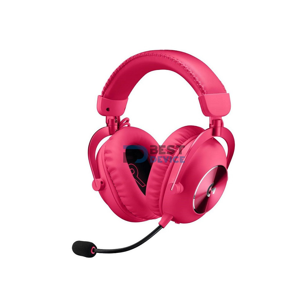 AURICULAR GAMER LOGITECH 981-001274 PRO X2 LIGHTSPEED WIR ROSA