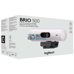 CÁMARA WEB LOGITECH 960-001426 BRIO 500 BLANCO