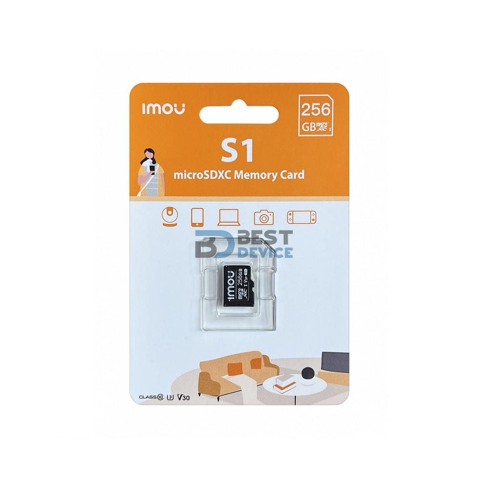 MEMORIA IMOU MICRO SD 256GB (ST2-256-S1)