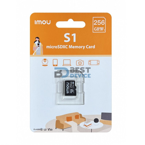 MEMORIA IMOU MICRO SD 256GB (ST2-256-S1)