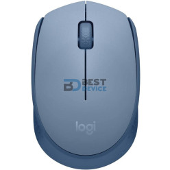 MOUSE LOGITECH 910-006863 M170 WIR GRIS AZULADO