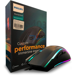 MOUSE GAMER PHILIPS G403 MOMENTUM RGB 1000/6400DPI