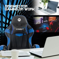 SILLA GAMER ARGOMTECH ARG-CH-9005BL COMBAT GAMING ERGO GX5 AZUL