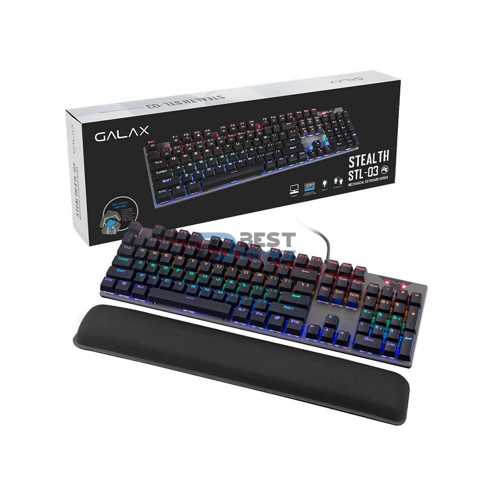 TECLADO GAMER GALAX STEALTH-03 TECLADO GAMER GALAX STEALTH-03