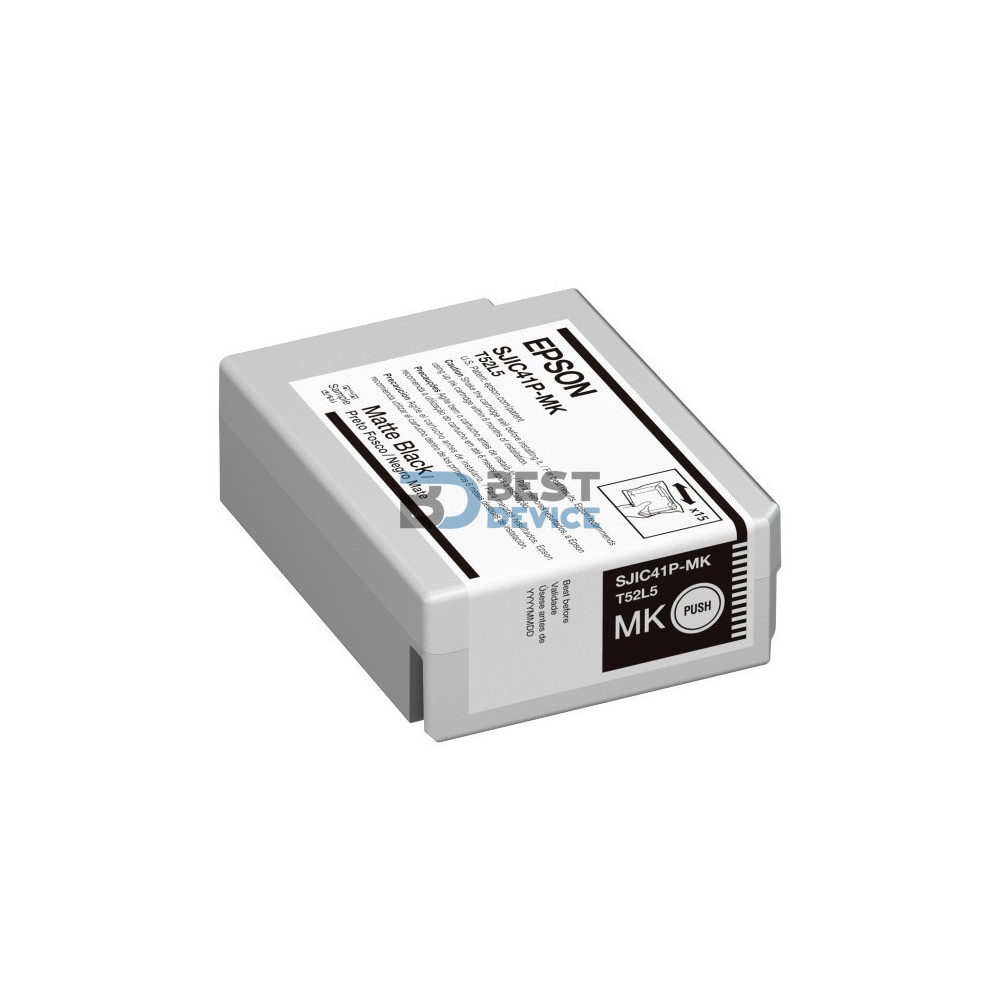 TINTA EPSON SJIC41P C13T52L520 NEGRO MATE (C4000)