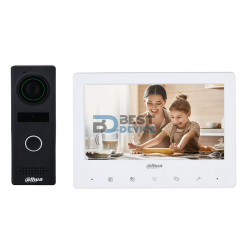 KIT VIDEOPORTERO DAHUA KTA02M (PANT 7". CAM 1.3MP)