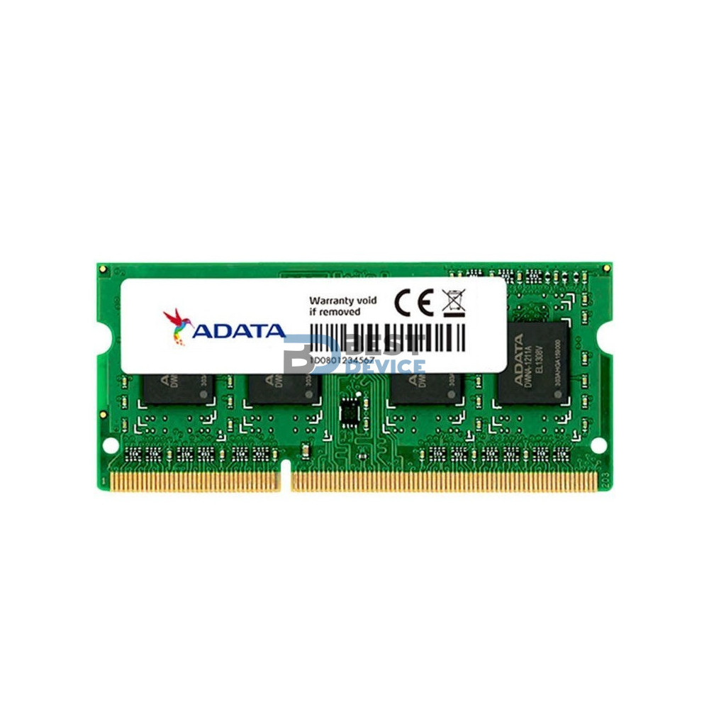 MEMORIA RAM PARA NOTEBOOK DDR3L ADATA 2GB 1600 MHZ