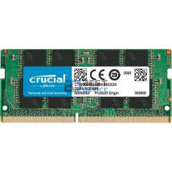 MEMORIA RAM PARA NOTEBOOK DDR4 CRUCIAL 16GB 2666 MHZ BASIC