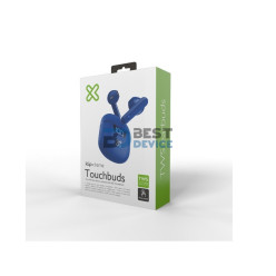 AURICULAR KLIP XTREME EARPHONE KTE-006BL TOUCHBUDS BT/MIC/TWS/TOUCH/IPX3/AZUL