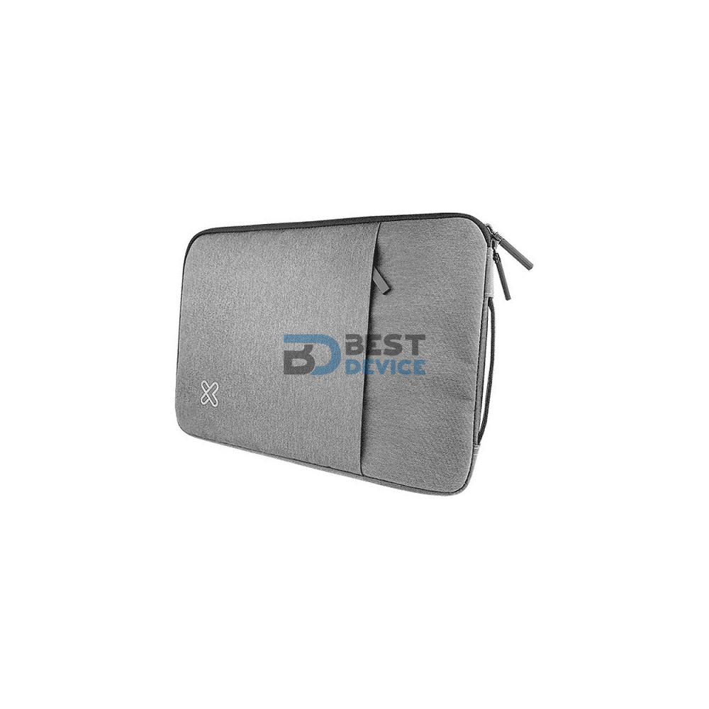 FUNDA PARA NOTEBOOK KLIP XTREME KNS-420SV SQUAREPRO 15.6" GRIS CLARO