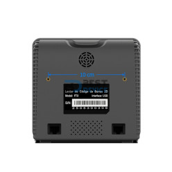 LECTOR DE CODIGO DE BARRAS 2D FTX GT-9800B USB OMNI-DIRECIONAL