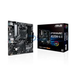 PLACA MADRE ASUS AM4 A520M-A II PRIME V/S/R/HDMI/DP/M2/DDR4/MATX