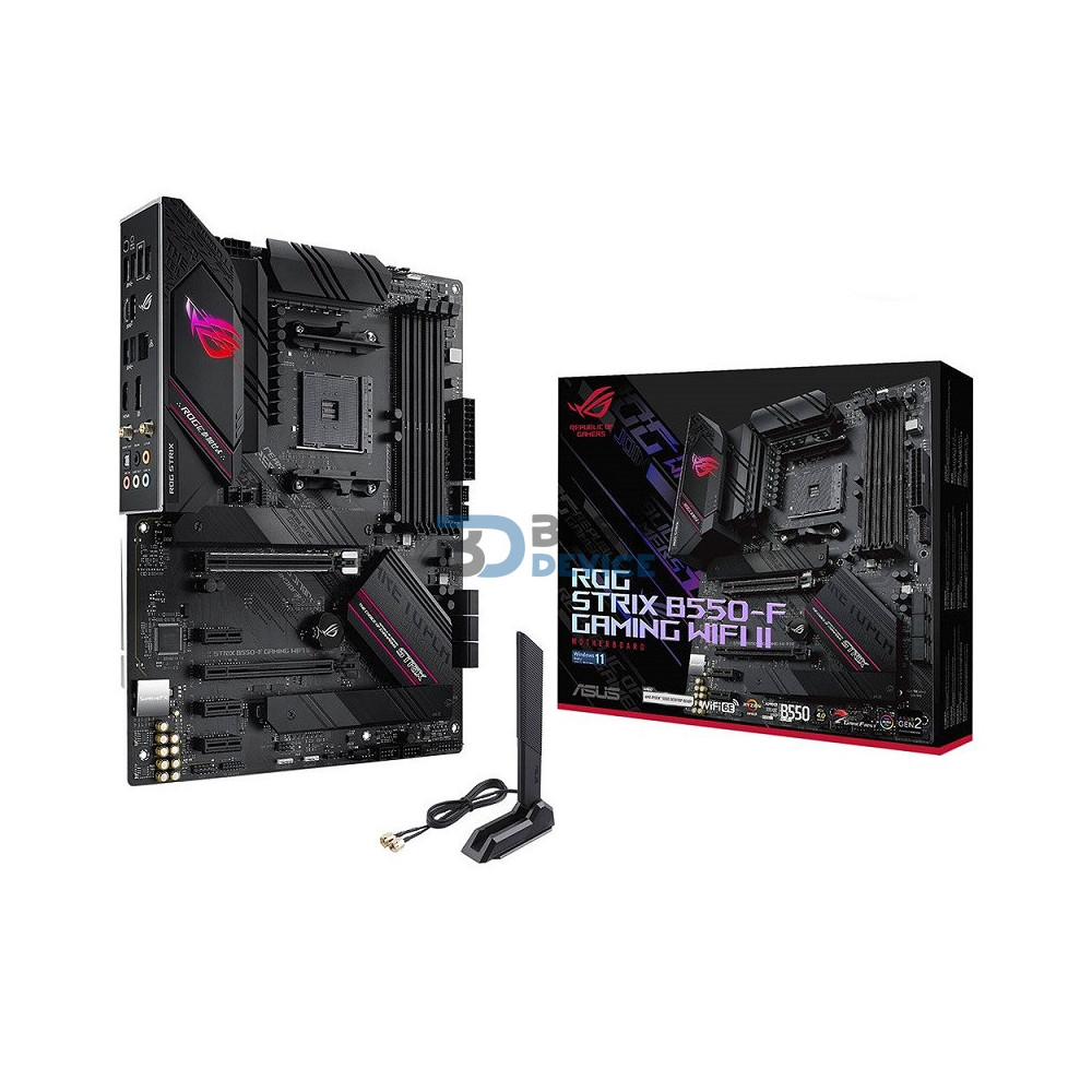 PLACA MADRE ASUS AM4 B550-F GAMING WIFI II ROG STRIX S/R/HDMI/DP/2M2/DDR4/USB3.