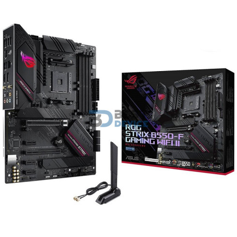 PLACA MADRE ASUS AM4 B550-F GAMING WIFI II ROG STRIX S/R/HDMI/DP/2M2/DDR4/USB3.