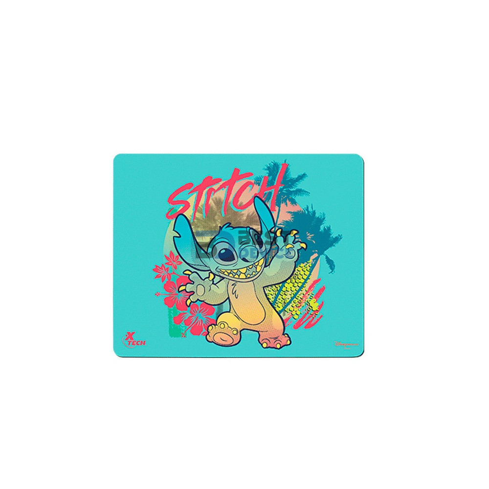 MOUSE PAD XTECH XTA-D100ST-BL STITCH AZUL 22X18CM