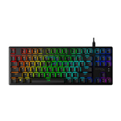 TECLADO USB GAMER HYPERX 4P5P3AA ABA ALLOY O. CORE MEC RED/ING/RGB