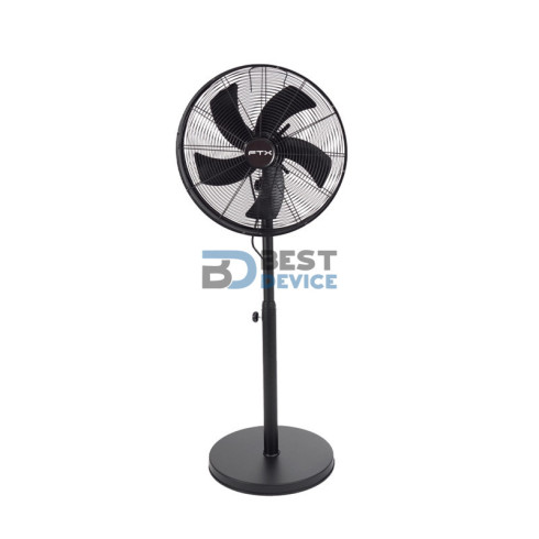 VENTILADOR DE PIE FTX BRISA FS-40MF 3 VELOCIDADES/60W/220V/NEGRO/METAL
