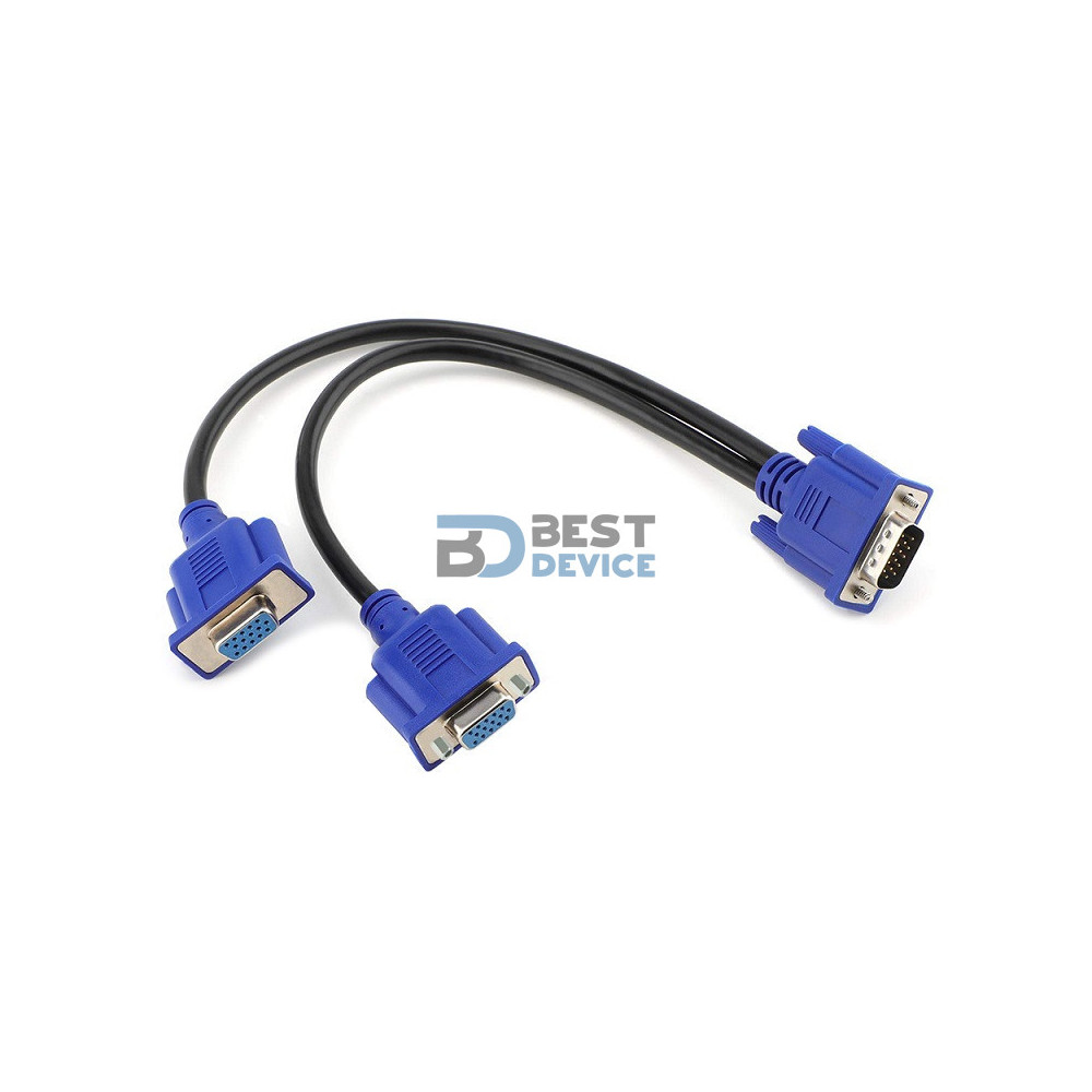 CABLE DUPLICADOR VGA-2 VGA