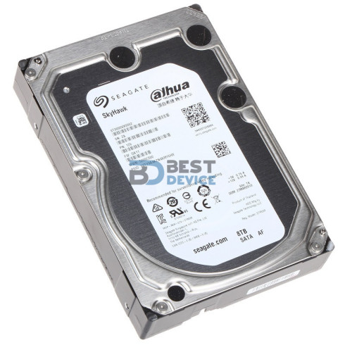 DISCO DURO 8 TB SEAGATE DAHUA SURVEILLANCE