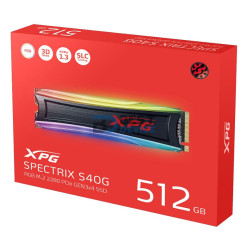 SSD 512GB ADATA XPG SPECTRIX S40G RGB M.2
