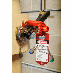 BRADY CANDADO ARCO ACERO CUERPO ACERO VERDE ARCO 58 MM (143142)