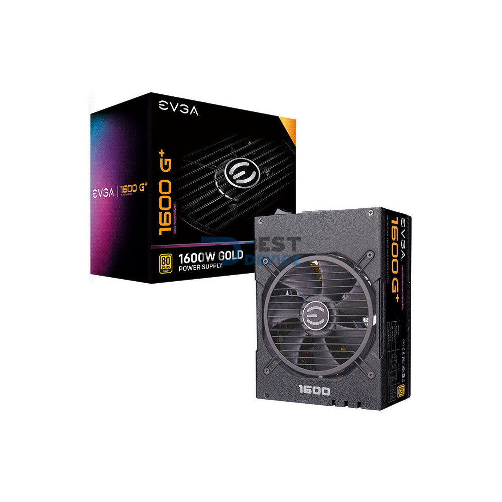 FUENTE 1600W EVGA SUPERNOVA G+ 80PLUS GOLD FULL MODULAR 220-GP-1600-X1