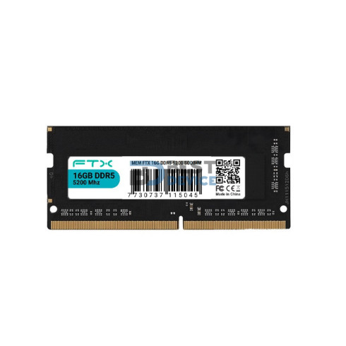 MEMORIA RAM PARA NOTEBOOK DDR5 FTX 16G 5200 115045