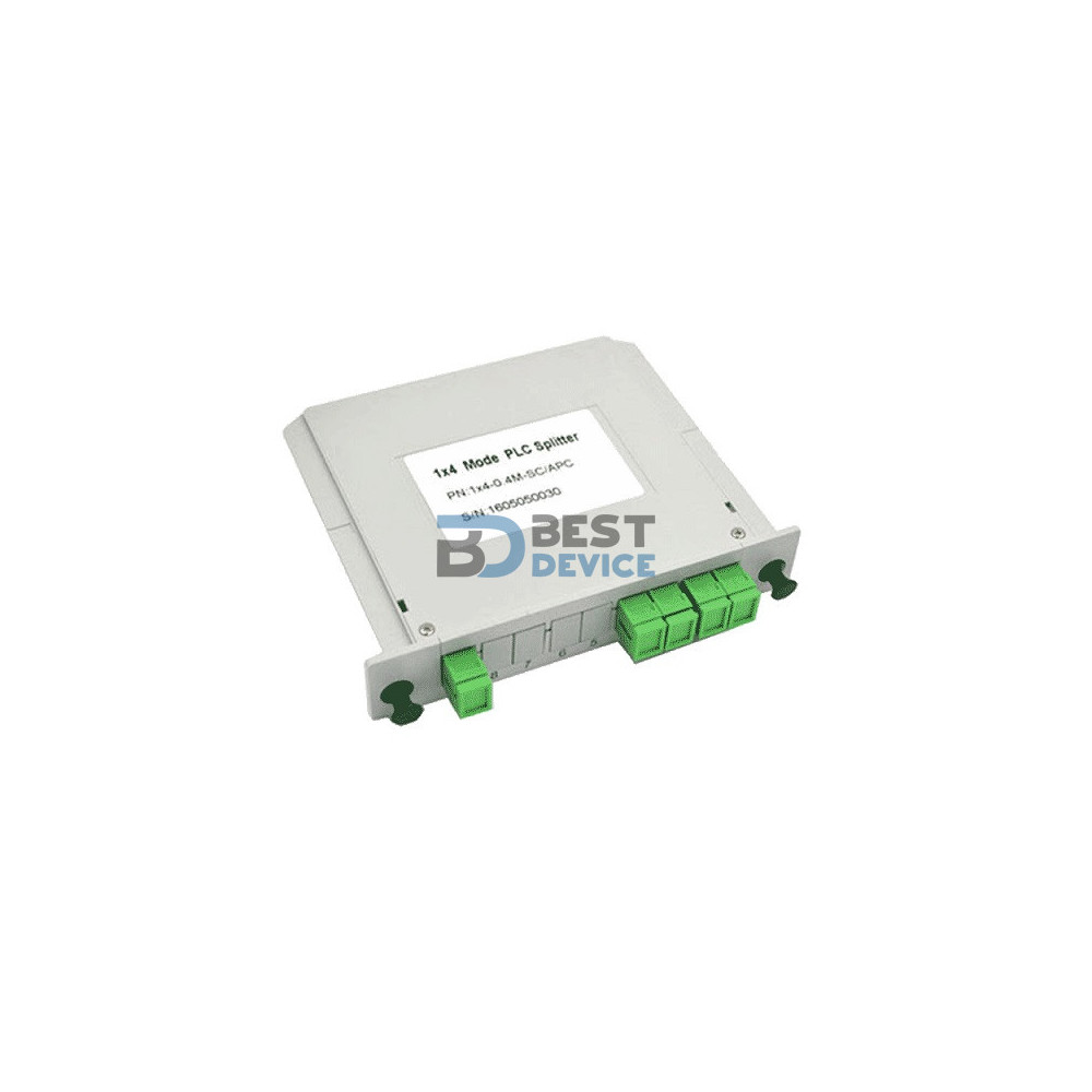 NE ATRIAN ATS1X4PLC-LXD-SCA-C PLUG IN LGX BOX SPLITER1 X 4WITH SC/APC