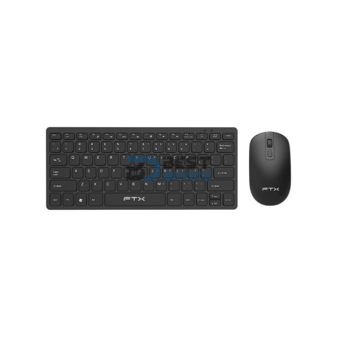 TECLADO+MOUSE WIR FTXGK03 POR/NEG