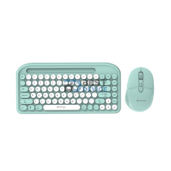 TECLADO+MOUSE WIR/BT FTXGK01 POR/POP/VERD 106104