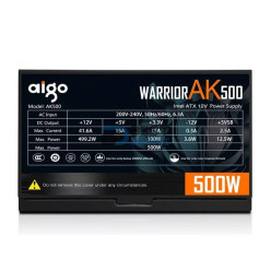 FUENTE AIGO ATX 500W WARRIOR AK500 220V