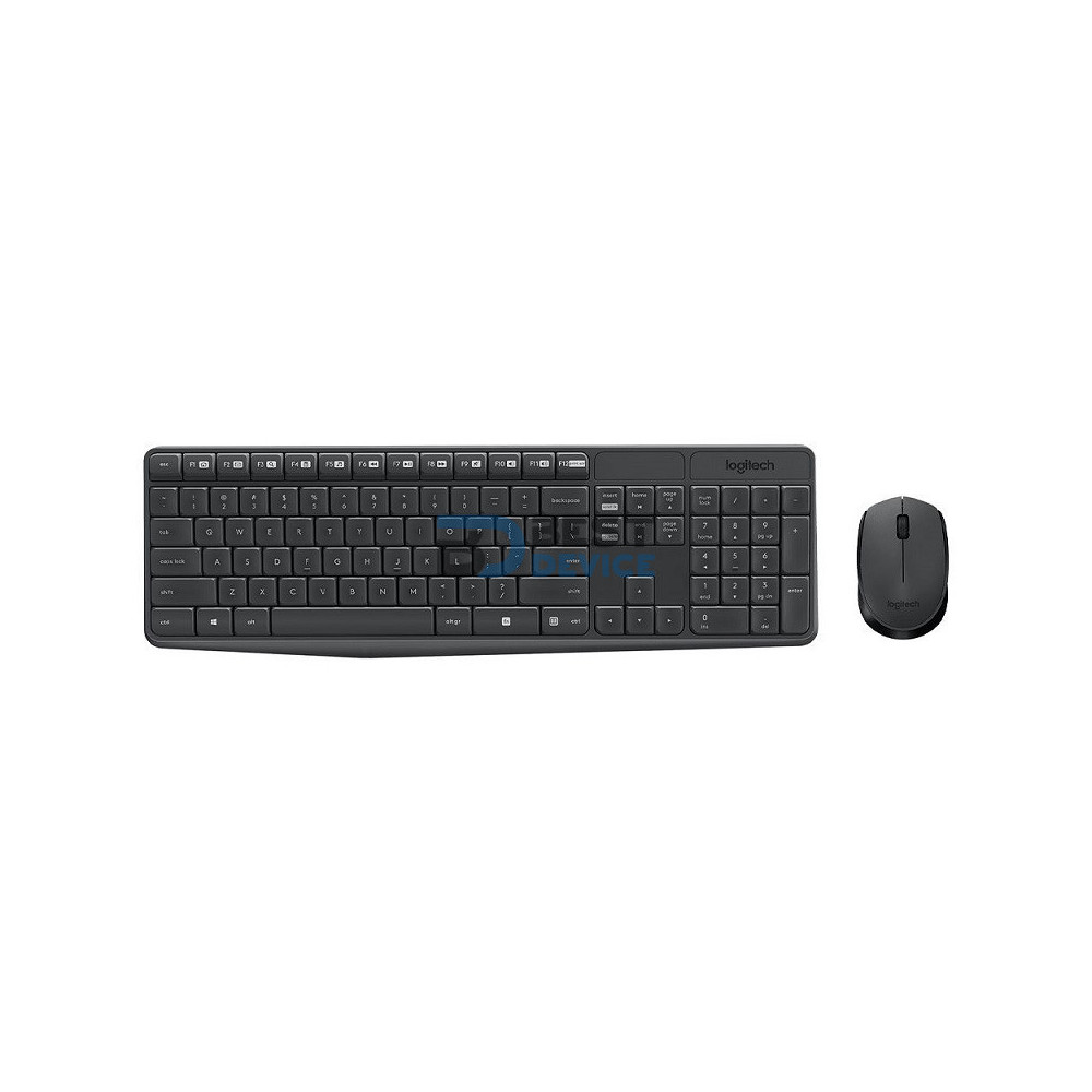 TECLADO LOGITECH 920-007901 MK235 COMBO WIR