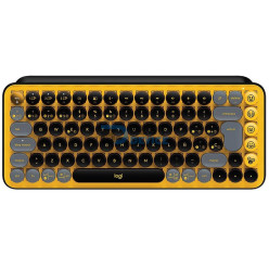 TECLADO LOGITECH 920-010713 POP MECANICAL WIR NEG/AMA