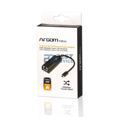 CABLE ARGOMTECH ARG-CB-0062 TIPO C A RJ45 GIGABIT