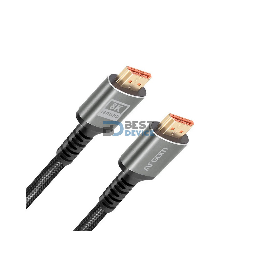 CABLE ARGOMTECH ARG-CB-1883 HDMI A HDMI 8K ULTRA 3M.