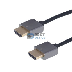 CABLE ARGOMTECH ARG-CB-1900 HDMI A HDMI SLIM 1.8M DORADO