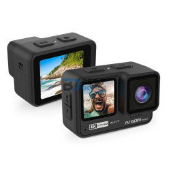 CÁMARA ARGOMTECH ARG-AC-9190BK CAM90 DOBLE COLOR 4K/RES AGUA